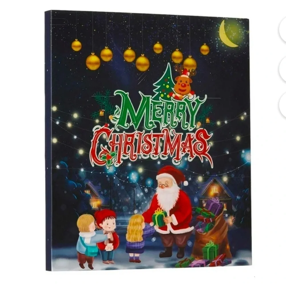 Countdown Christmas Calendar Kids Advent Bracelet - Christmas Gifts NEW Charm
